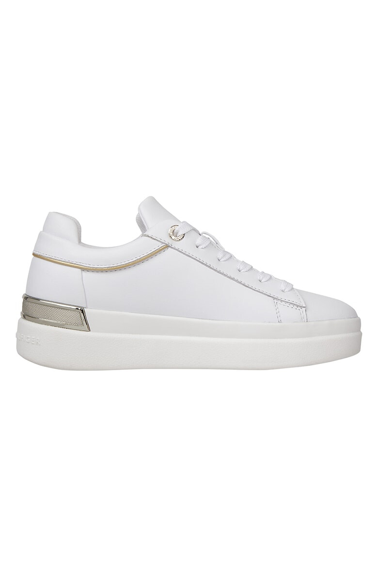 Tommy Hilfiger Pantofi sport de piele cu logo - Pled.ro