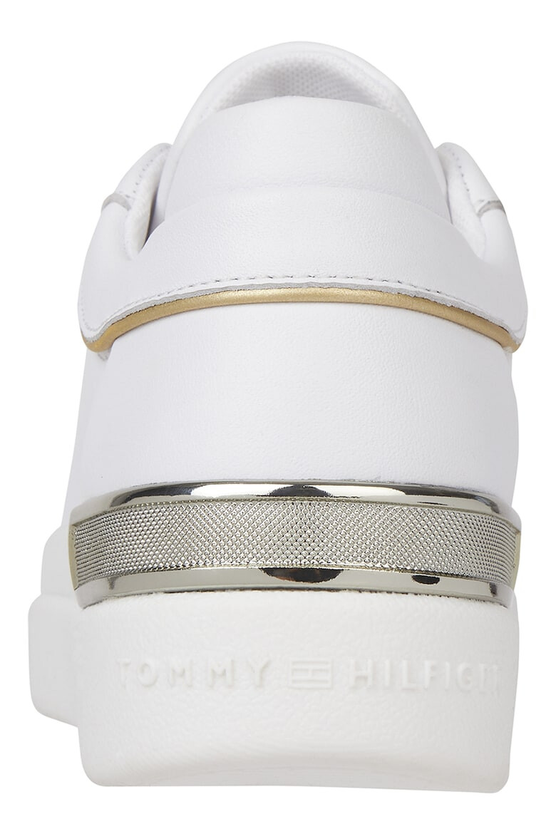 Tommy Hilfiger Pantofi sport de piele cu logo - Pled.ro