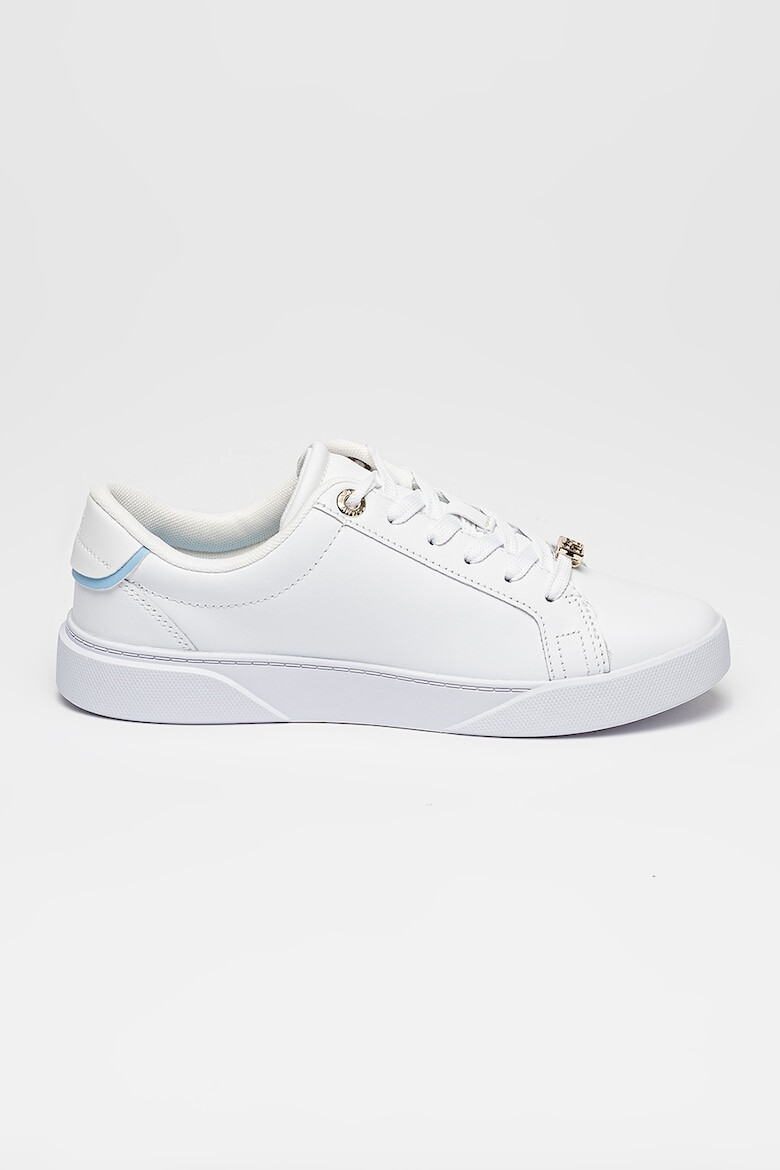 Tommy Hilfiger Pantofi sport de piele cu detalii logo - Pled.ro