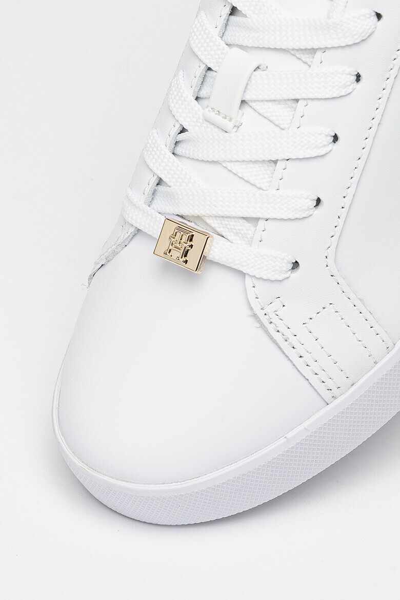 Tommy Hilfiger Pantofi sport de piele cu detalii logo - Pled.ro