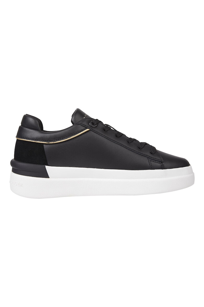 Tommy Hilfiger Pantofi sport de piele cu logo - Pled.ro