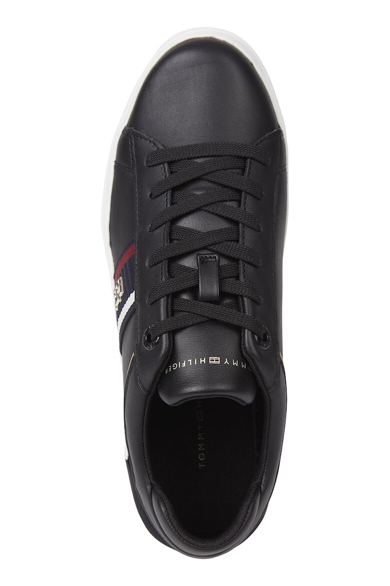 Tommy Hilfiger Pantofi sport de piele cu logo - Pled.ro