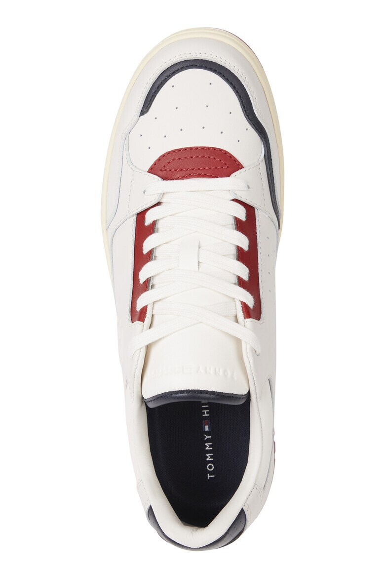 Tommy Hilfiger Pantofi sport de piele cu logo - Pled.ro