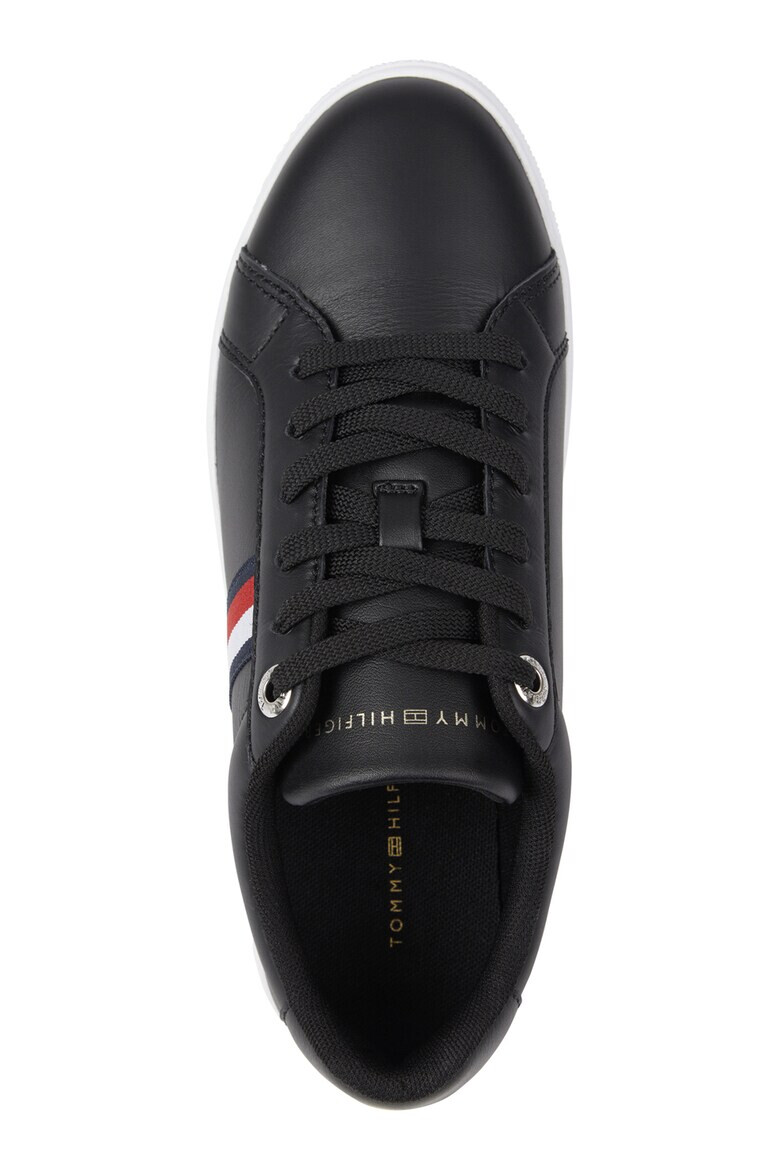 Tommy Hilfiger Pantofi sport de piele cu logo - Pled.ro