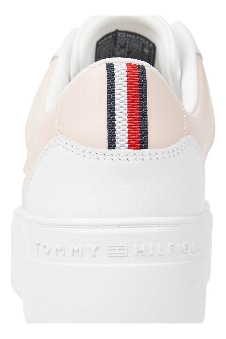 Tommy Hilfiger Pantofi sport de piele cu logo metalic - Pled.ro