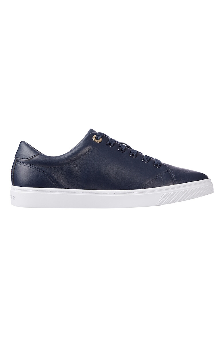 Tommy Hilfiger Pantofi sport de piele cu monograma brodata - Pled.ro