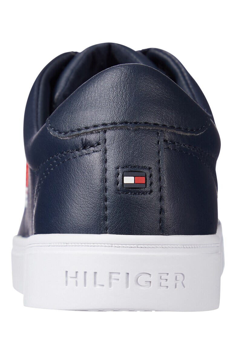 Tommy Hilfiger Pantofi sport de piele cu monograma brodata - Pled.ro