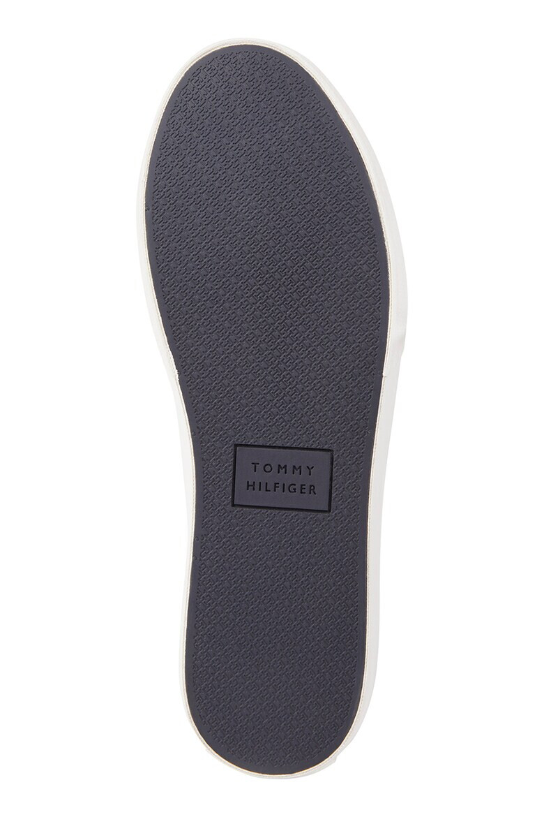 Tommy Hilfiger Pantofi sport de piele cu monograma in relief - Pled.ro