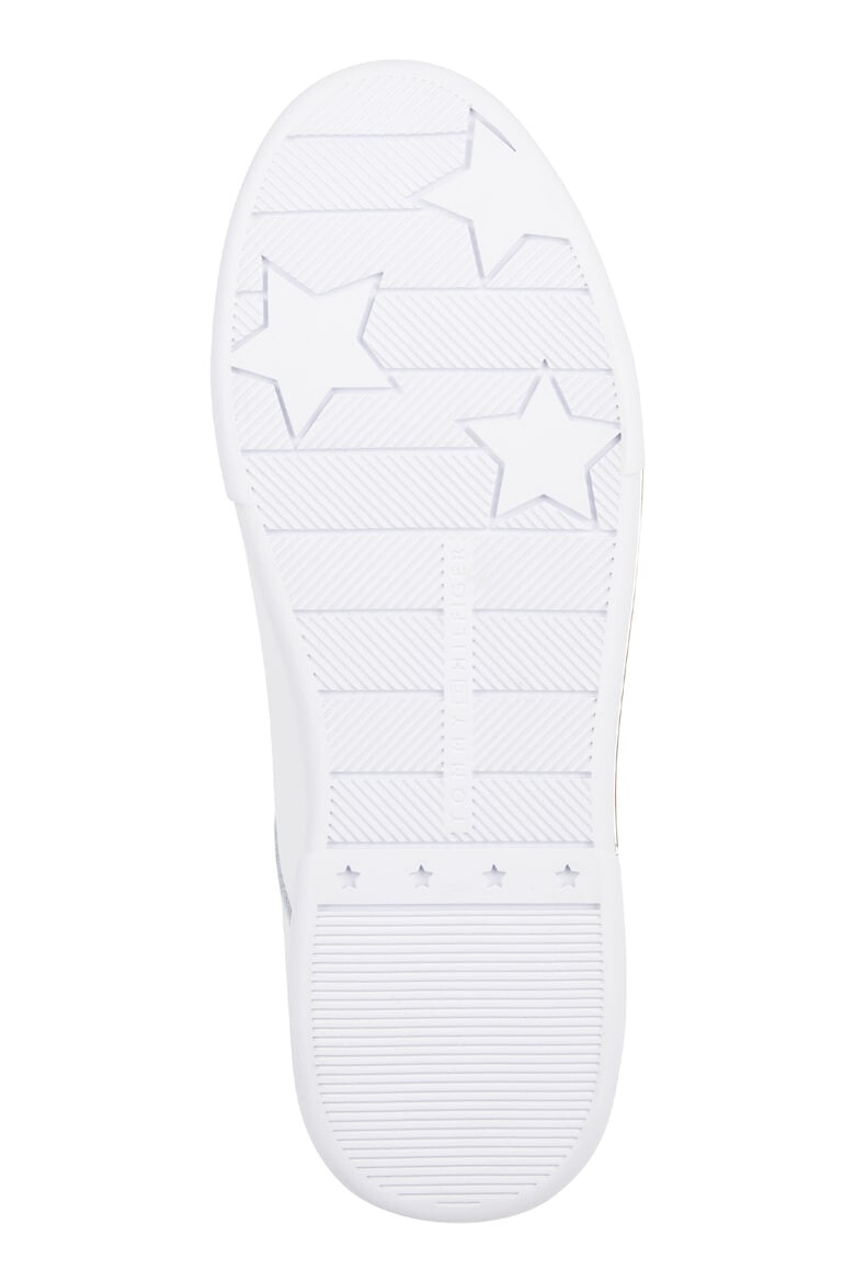 Tommy Hilfiger Pantofi sport de piele cu placuta logo - Pled.ro