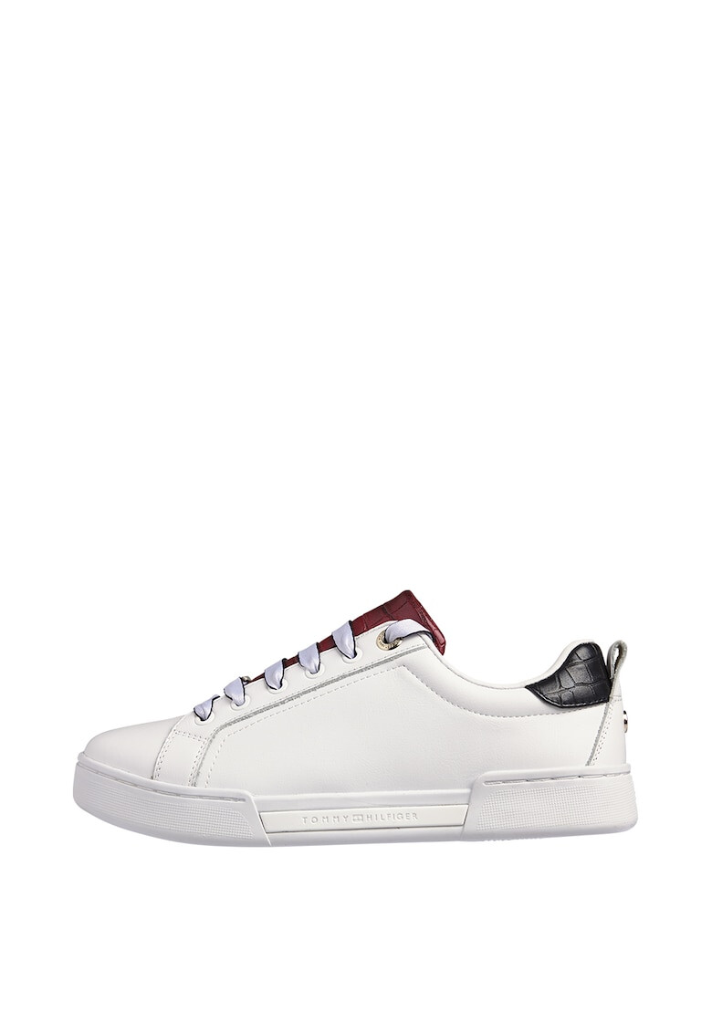 Tommy Hilfiger Pantofi sport de piele si piele ecologica cu garnituri contrastante - Pled.ro