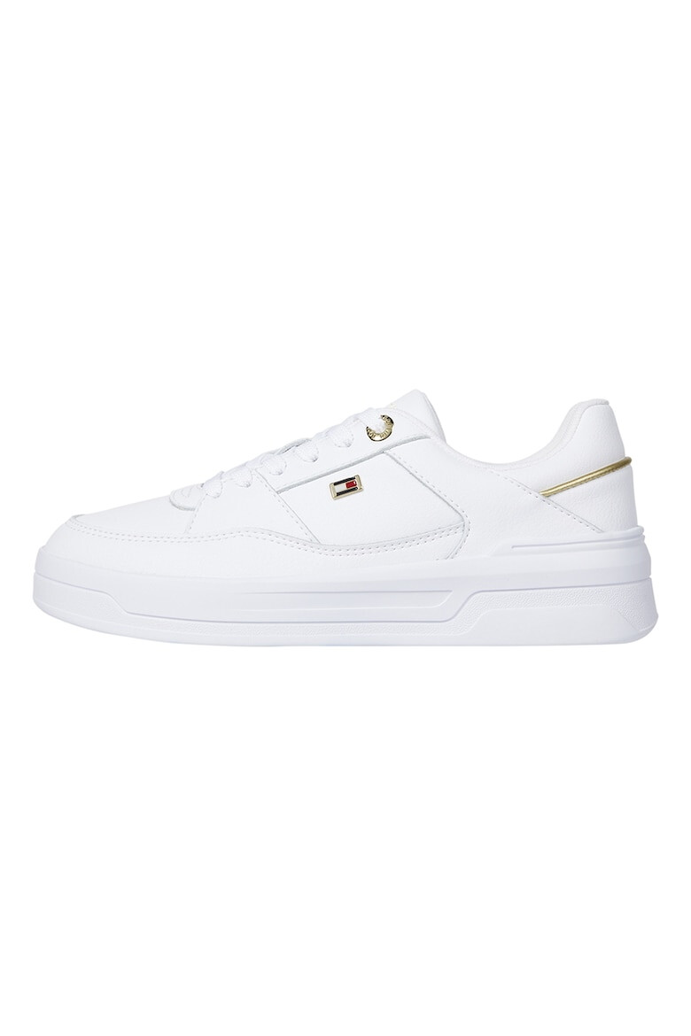 Tommy Hilfiger Pantofi sport de piele si piele ecologica cu platforma - Pled.ro