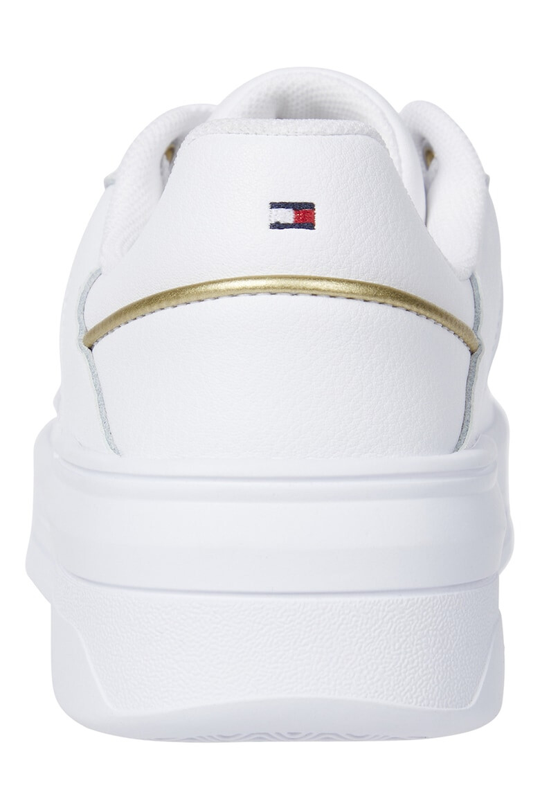 Tommy Hilfiger Pantofi sport de piele si piele ecologica cu platforma - Pled.ro