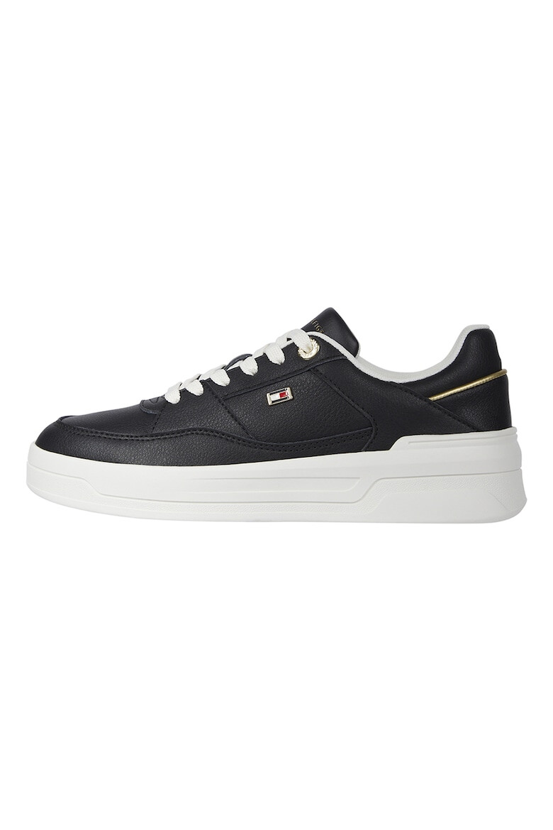 Tommy Hilfiger Pantofi sport de piele si piele ecologica cu platforma - Pled.ro