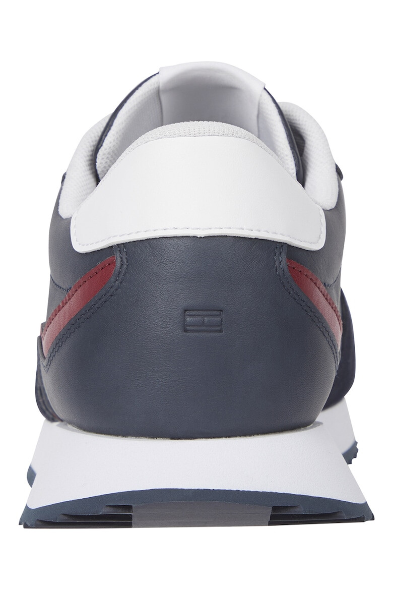 Tommy Hilfiger Pantofi sport de piele si piele intoarsa - Pled.ro