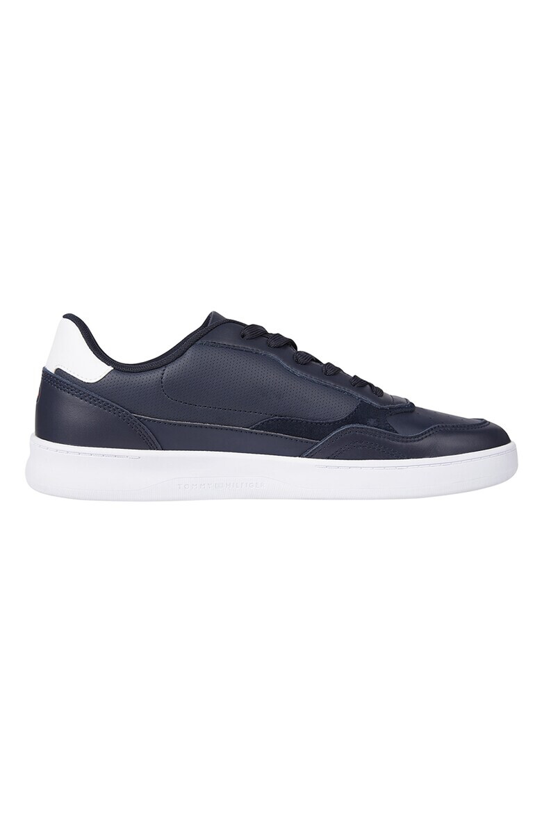 Tommy Hilfiger Pantofi sport de piele si piele intoarsa - Pled.ro