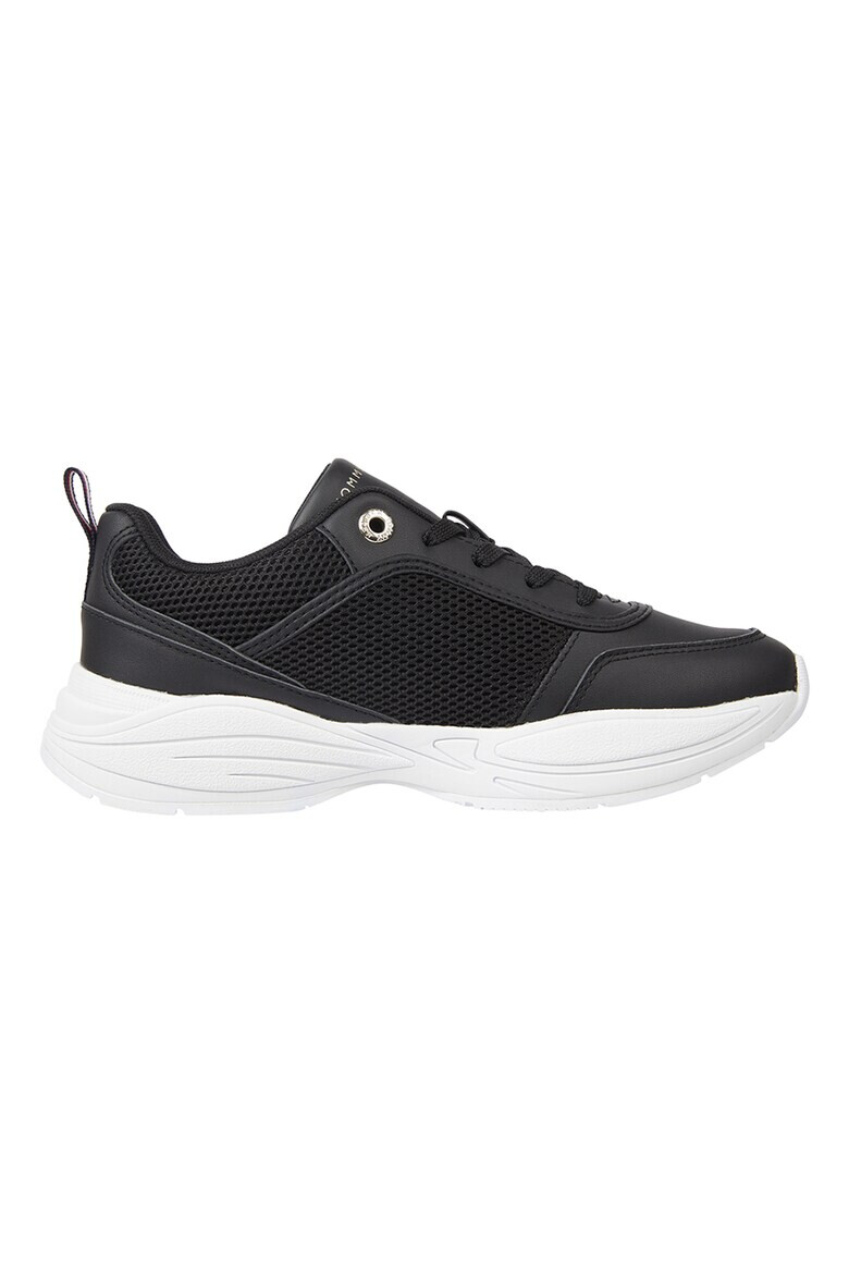 Tommy Hilfiger Pantofi sport de piele si plasa Chunky Runner - Pled.ro