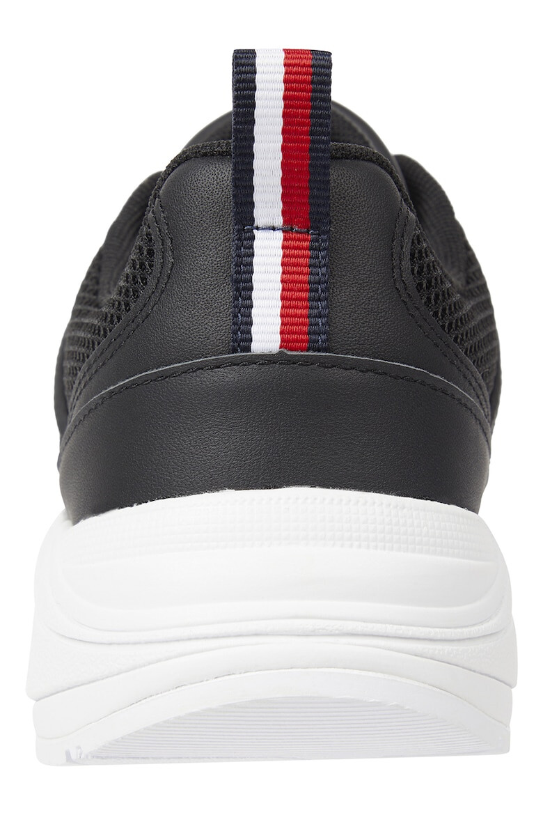 Tommy Hilfiger Pantofi sport de piele si plasa Chunky Runner - Pled.ro