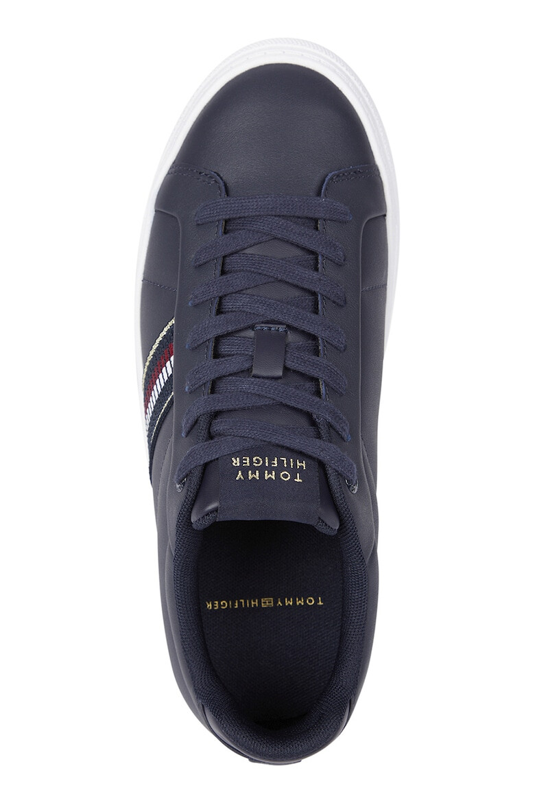 Tommy Hilfiger Pantofi sport de piele Signature Tape - Pled.ro