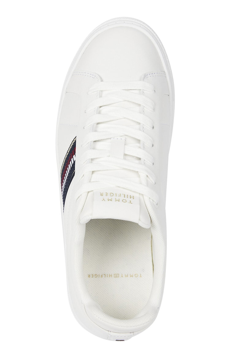 Tommy Hilfiger Pantofi sport de piele Signature Tape - Pled.ro