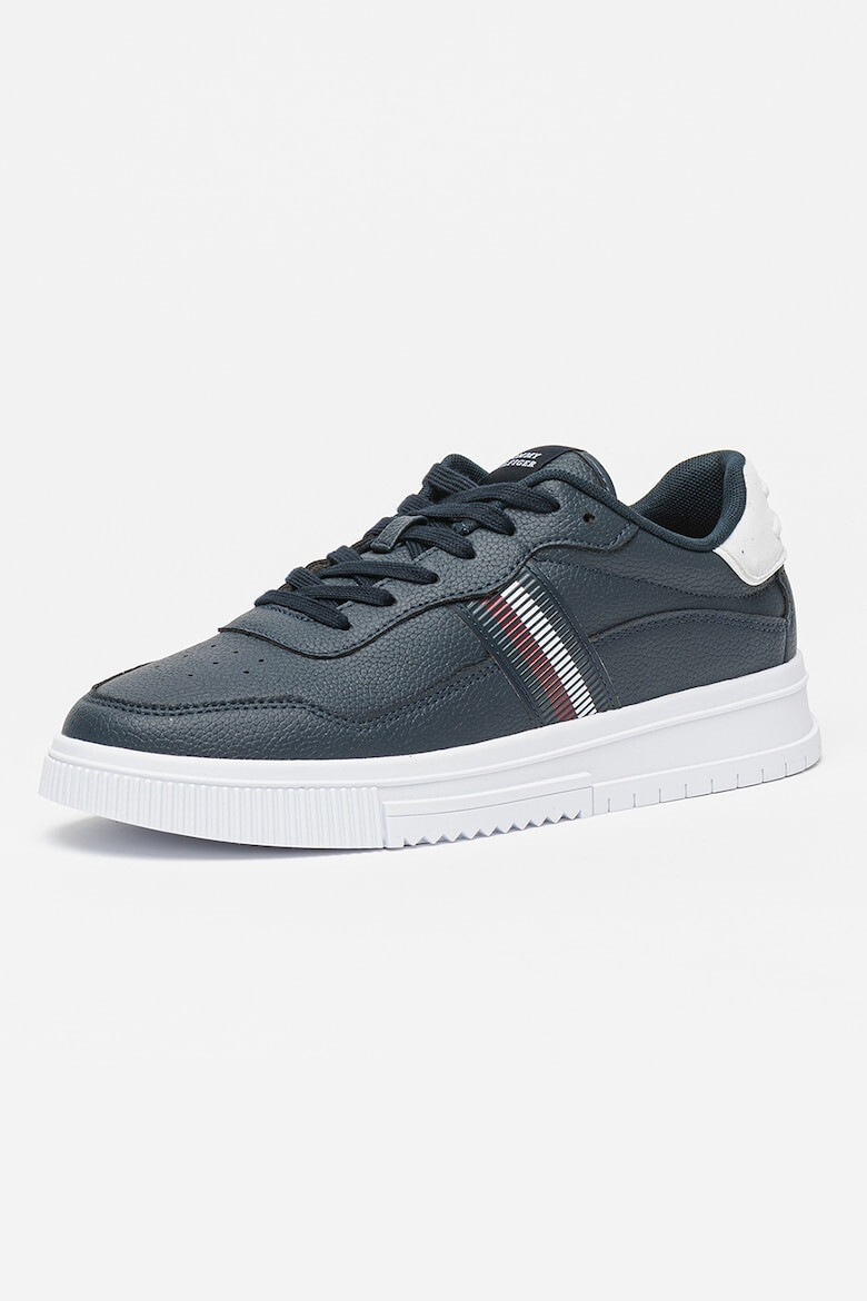 Tommy Hilfiger Pantofi sport de piele Supercup - Pled.ro