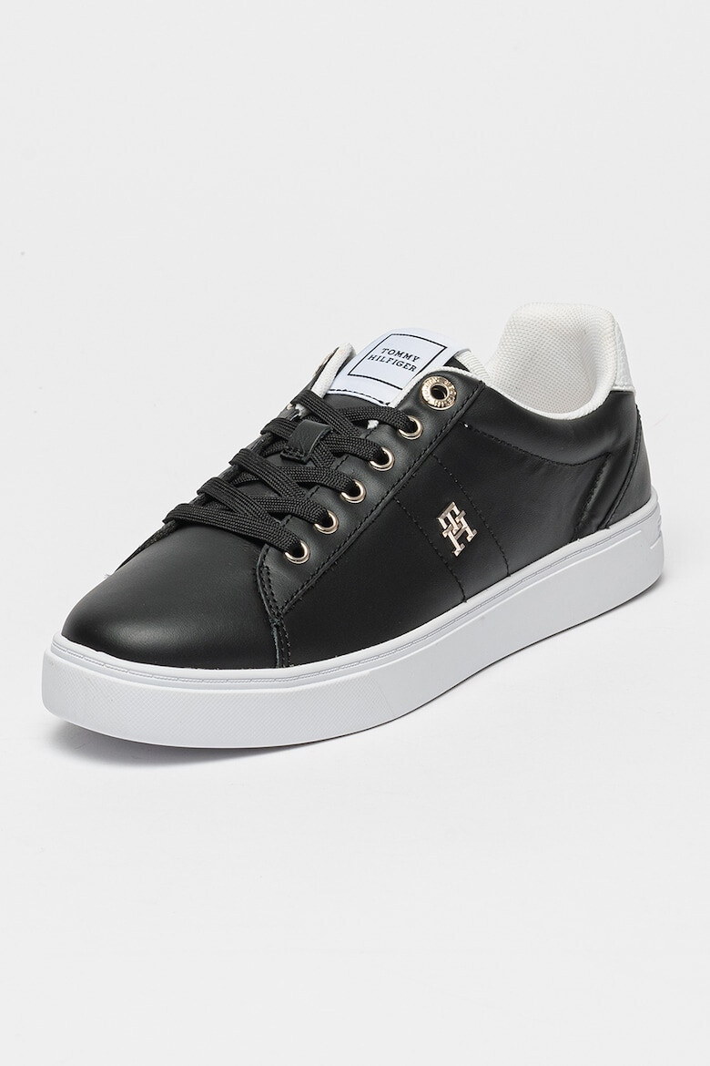 Tommy Hilfiger Pantofi sport din piele cu aplicatie logo discreta - Pled.ro