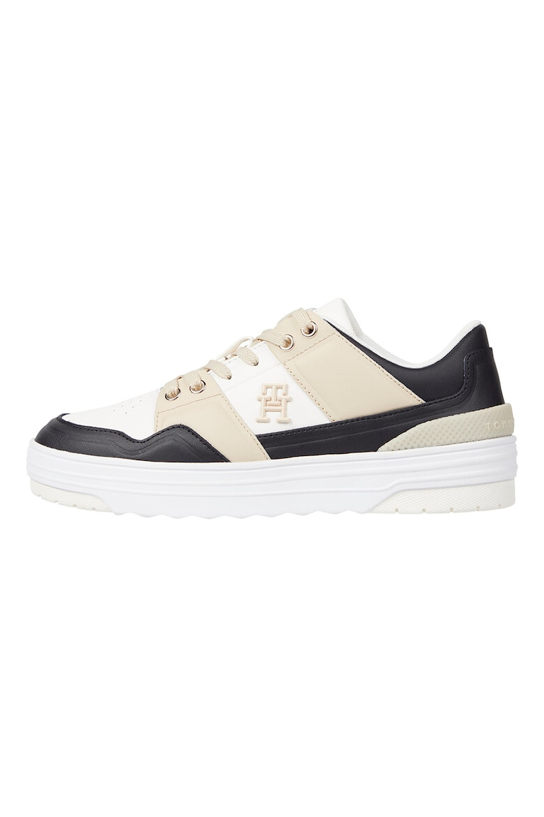 Tommy Hilfiger Pantofi sport din piele cu detalii din logo - Pled.ro