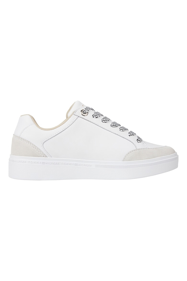 Tommy Hilfiger Pantofi sport din piele cu detalii logo - Pled.ro