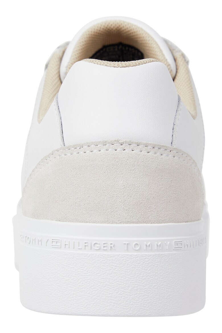 Tommy Hilfiger Pantofi sport din piele cu detalii logo - Pled.ro