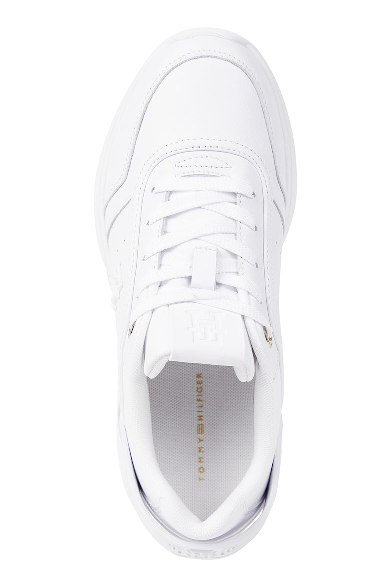 Tommy Hilfiger Pantofi sport din piele cu detalii logo - Pled.ro