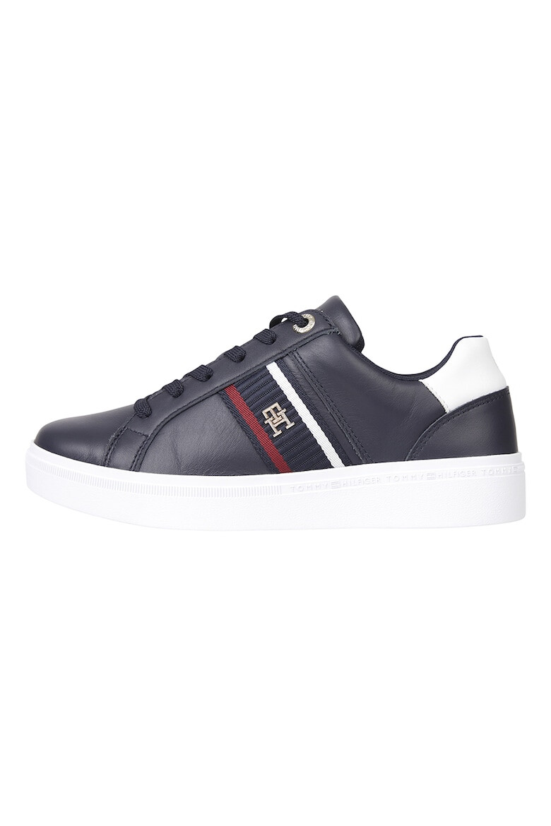 Tommy Hilfiger Pantofi sport din piele cu detaliu logo - Pled.ro