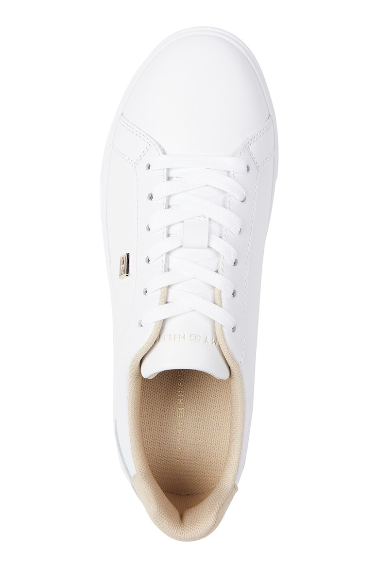 Tommy Hilfiger Pantofi sport din piele cu detaliu logo - Pled.ro