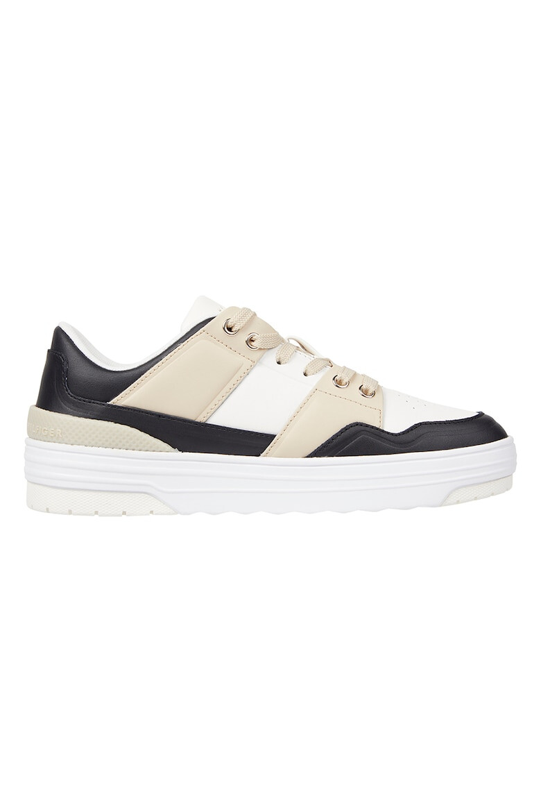 Tommy Hilfiger Pantofi sport din piele cu detalii din logo - Pled.ro