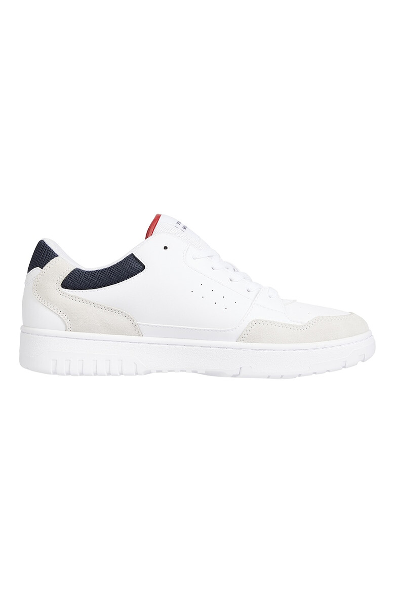 Tommy Hilfiger Pantofi sport din piele cu insertii de plasa - Pled.ro