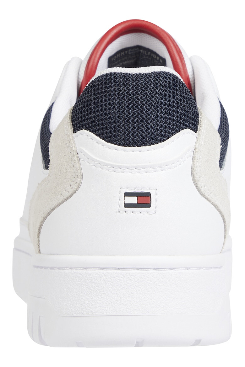 Tommy Hilfiger Pantofi sport din piele cu insertii de plasa - Pled.ro