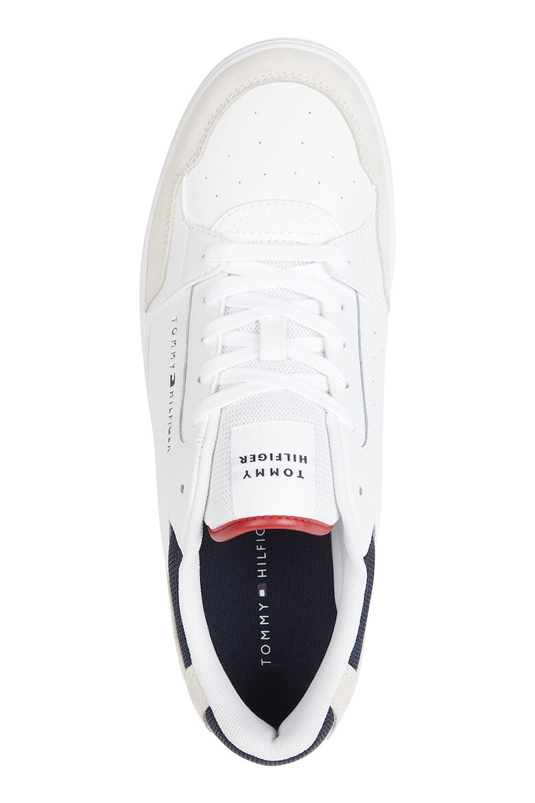 Tommy Hilfiger Pantofi sport din piele cu insertii de plasa - Pled.ro