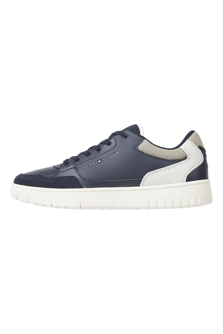 Tommy Hilfiger Pantofi sport din piele cu insertii de plasa - Pled.ro