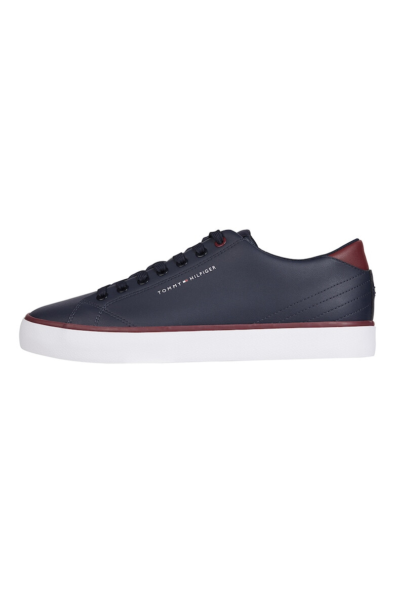 Tommy Hilfiger Pantofi sport din piele cu model in doua tonuri - Pled.ro