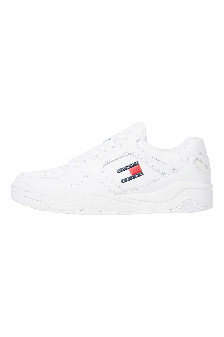 Tommy Hilfiger Pantofi sport din piele cu model uni - Pled.ro