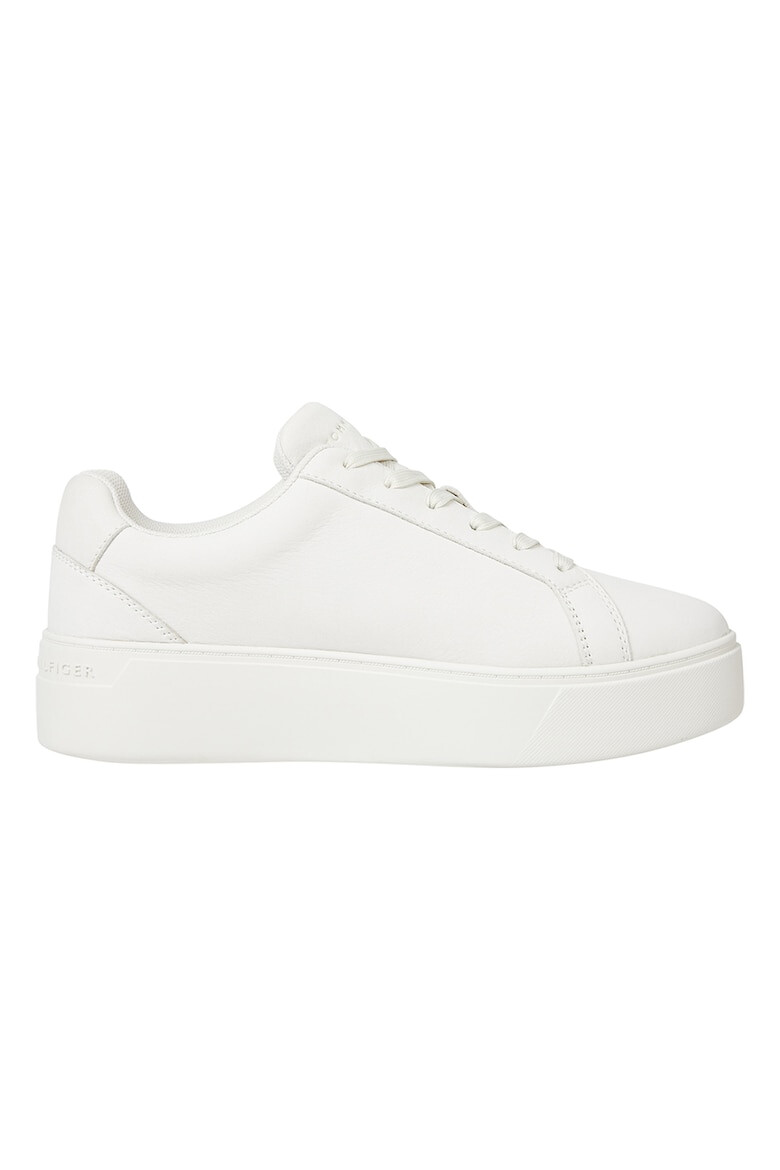 Tommy Hilfiger Pantofi sport din piele cu talpa wedge - Pled.ro