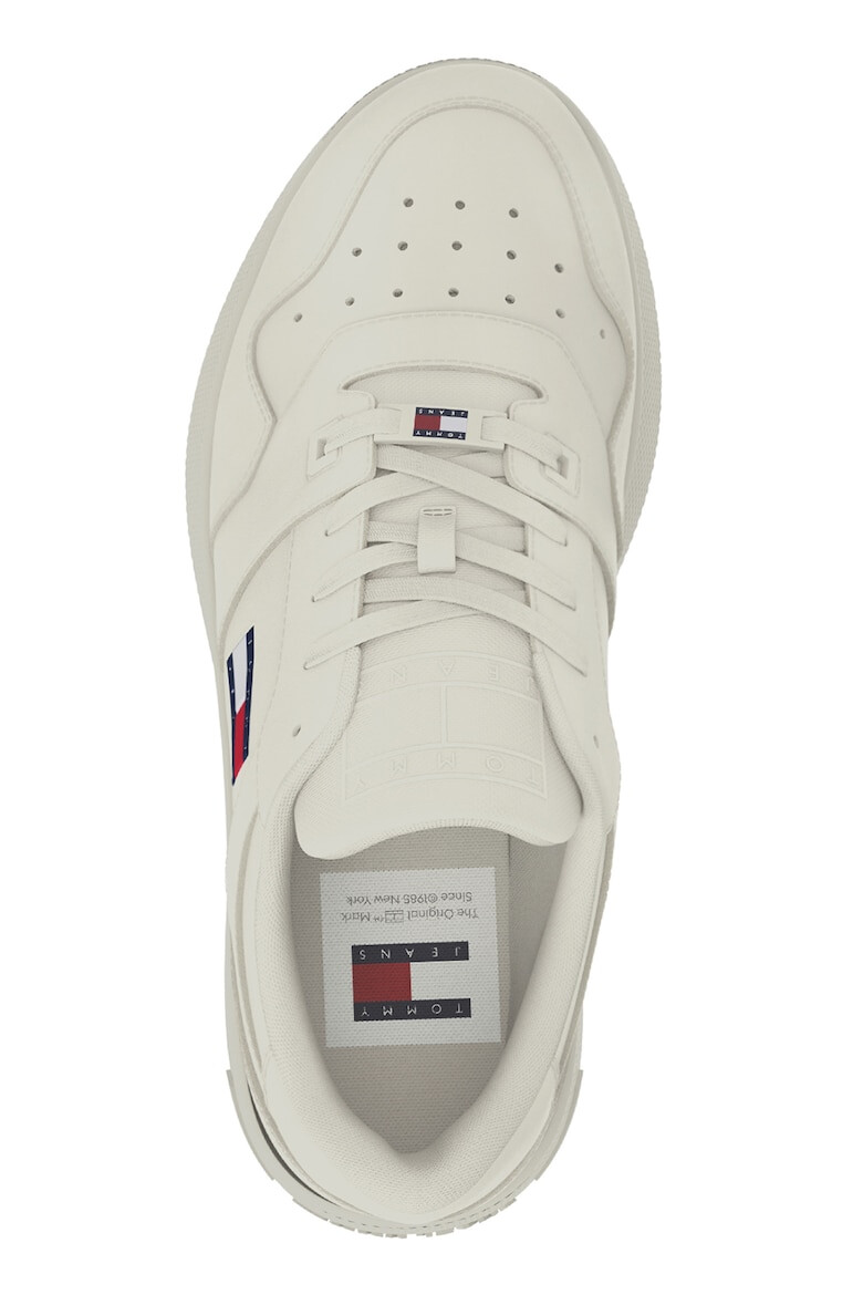 Tommy Hilfiger Pantofi sport din piele cu talpa wedge Essential Retro - Pled.ro