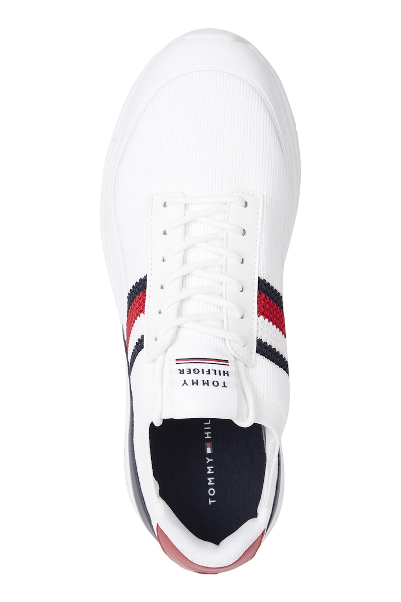 Tommy Hilfiger Pantofi sport din piele ecologica cu detaliu logo - Pled.ro