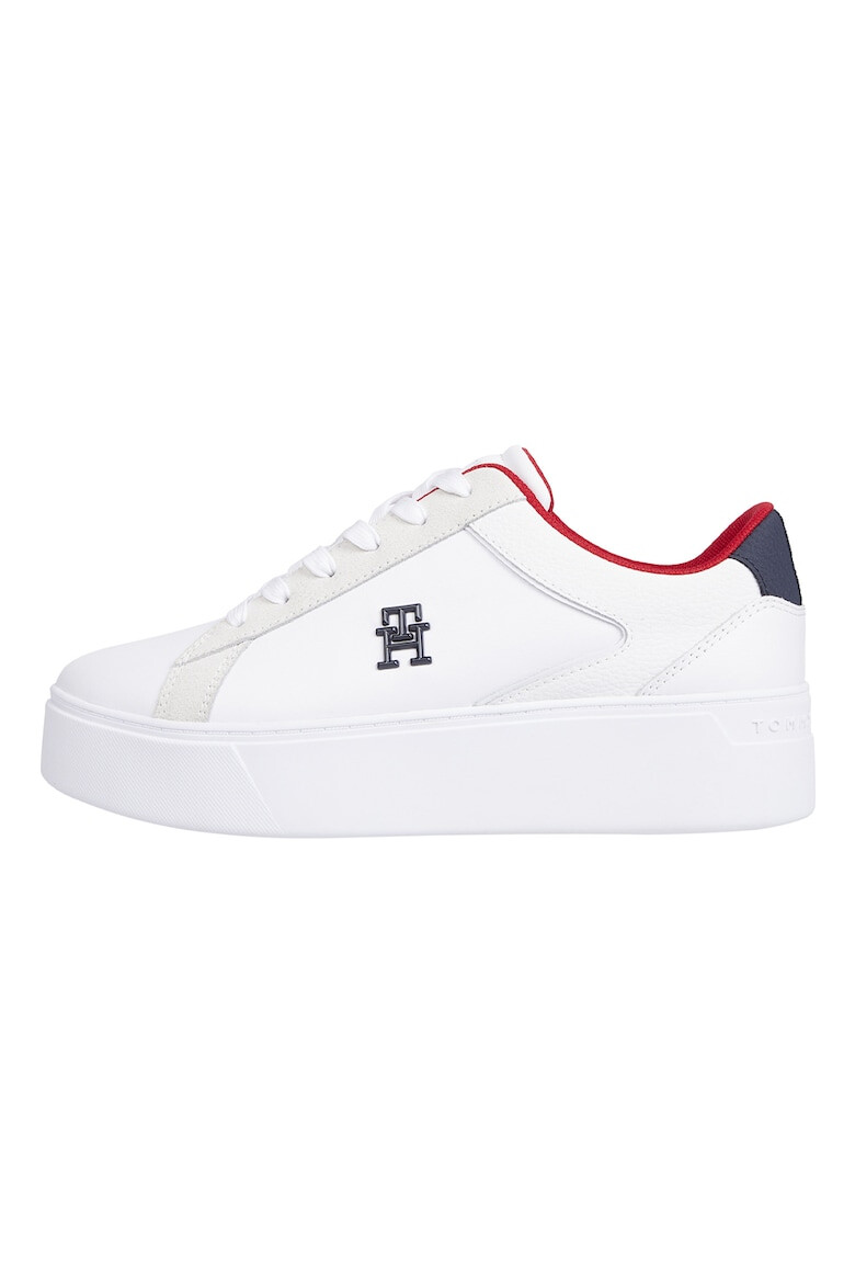 Tommy Hilfiger Pantofi sport flatform de piele - Pled.ro