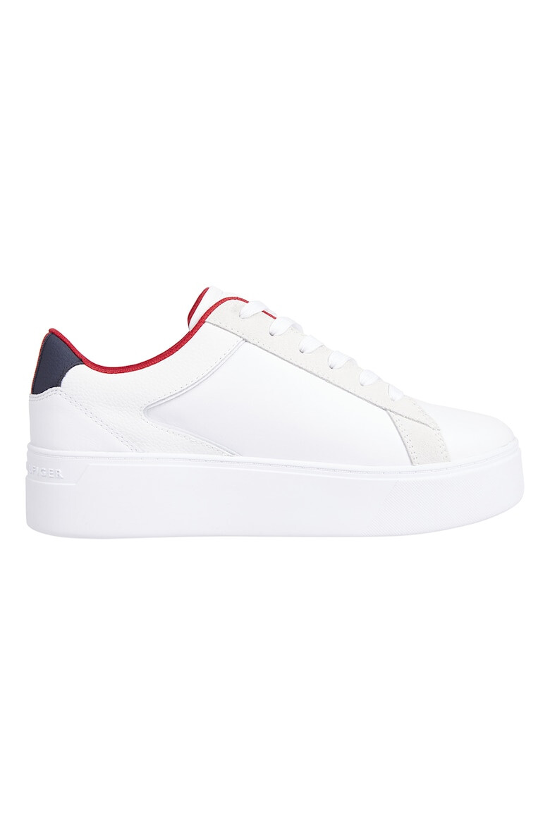 Tommy Hilfiger Pantofi sport flatform de piele - Pled.ro