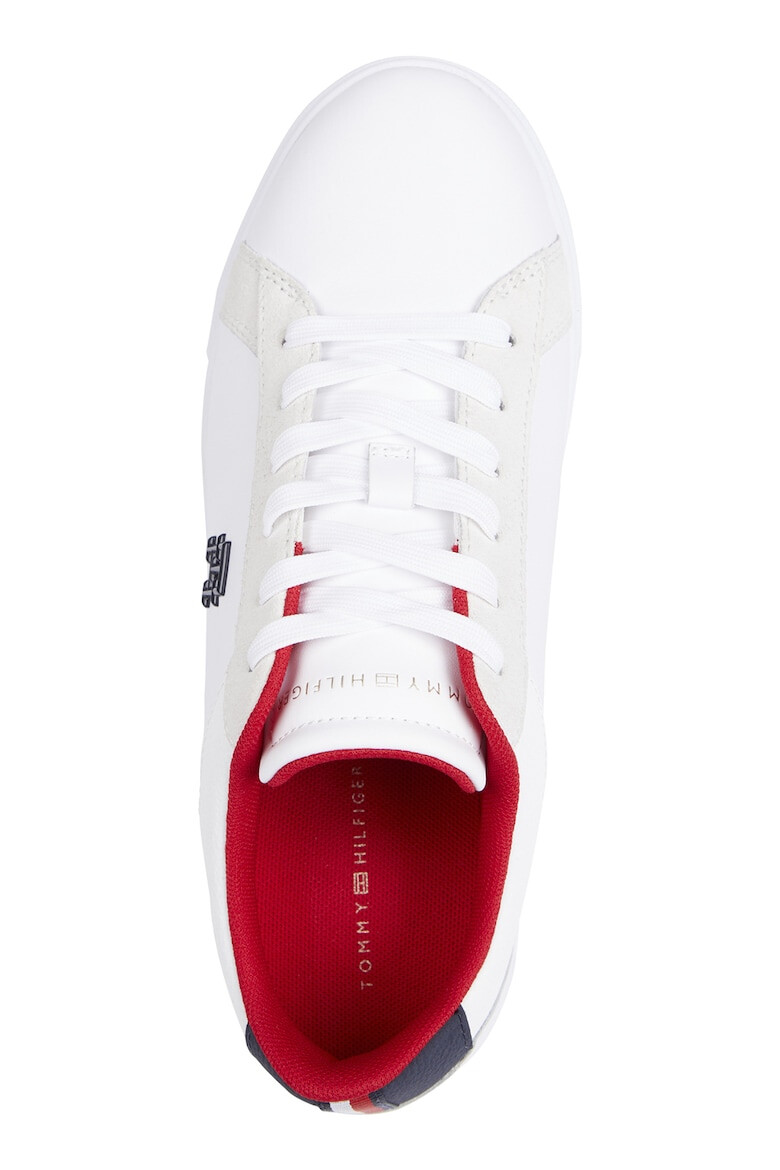 Tommy Hilfiger Pantofi sport flatform de piele - Pled.ro