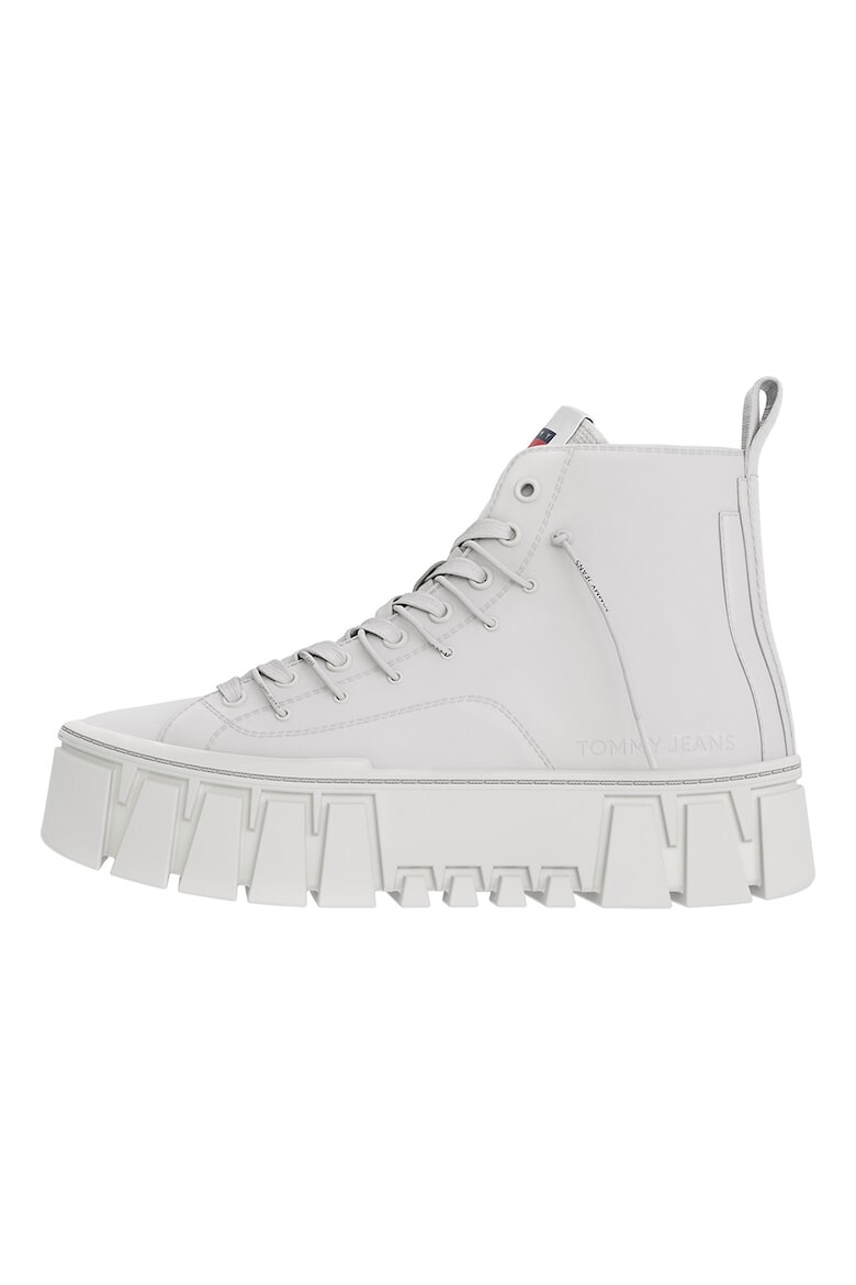 Tommy Hilfiger Pantofi sport inalti din piele cu talpa flatform - Pled.ro