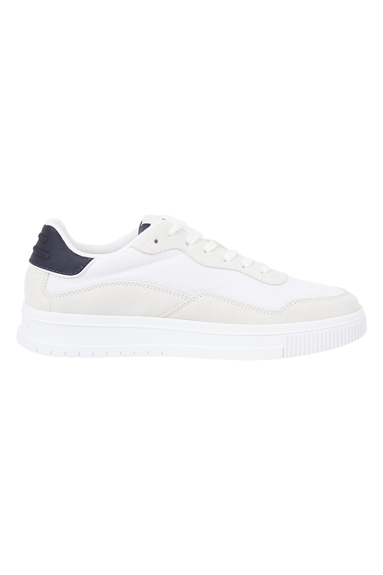 Tommy Hilfiger Pantofi sport low-cut cu garnituri de piele intoarsa - Pled.ro