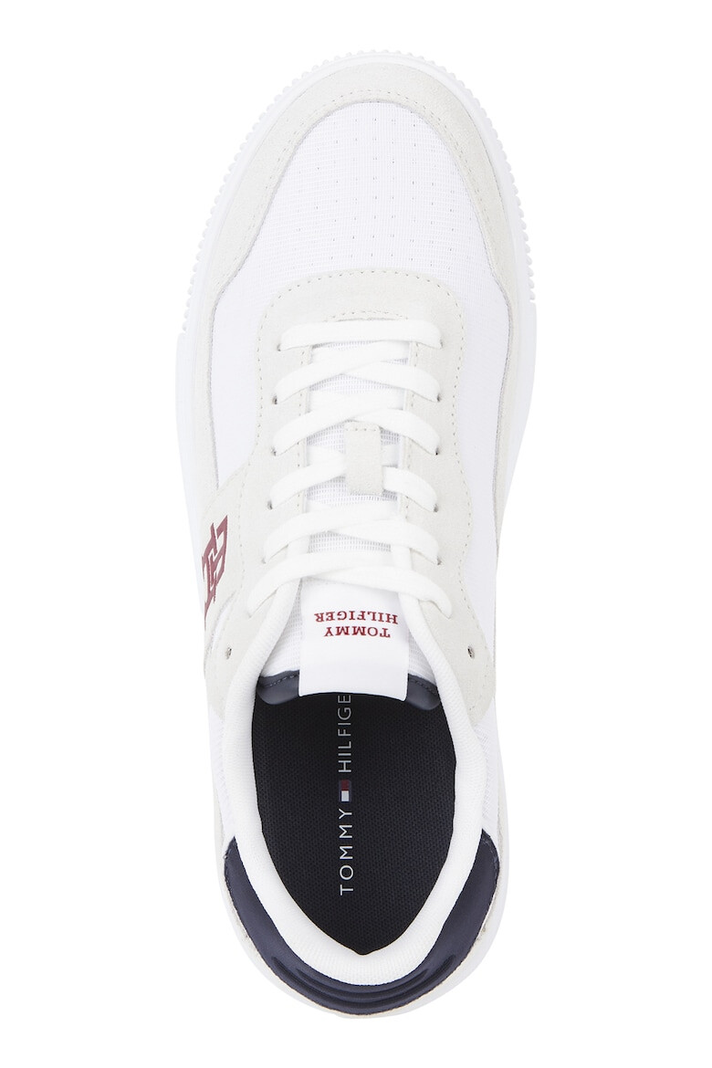 Tommy Hilfiger Pantofi sport low-cut cu garnituri de piele intoarsa - Pled.ro