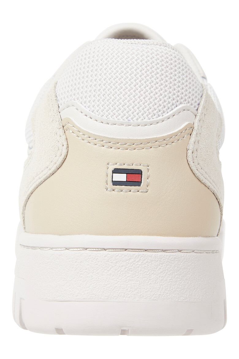 Tommy Hilfiger Pantofi sport low-cut din piele si piele intoarsa - Pled.ro