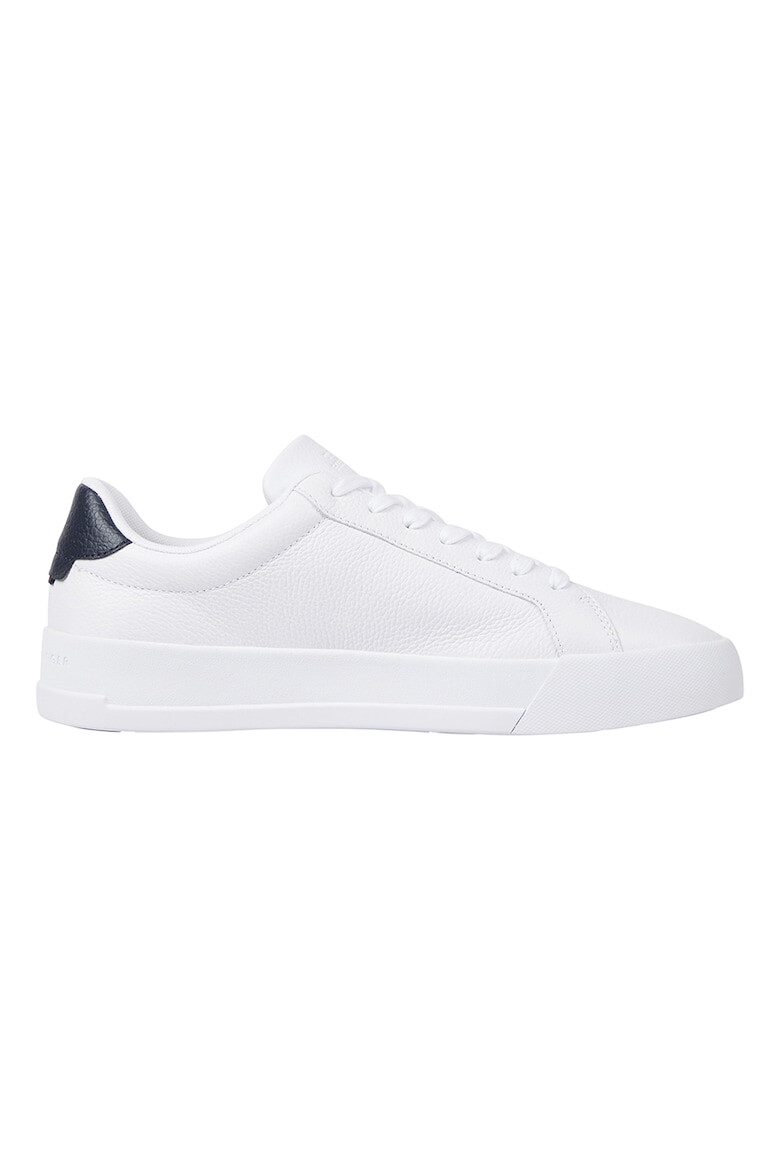 Tommy Hilfiger Pantofi sport uni de piele - Pled.ro