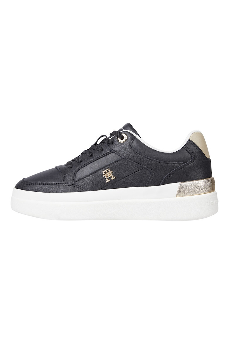 Tommy Hilfiger Pantofi sport de piele si piele ecologica cu platforma - Pled.ro